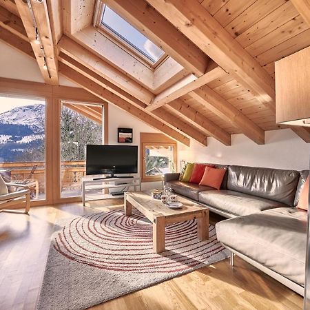 Chalet Bergfrieden Penthouse Wengen Exteriör bild