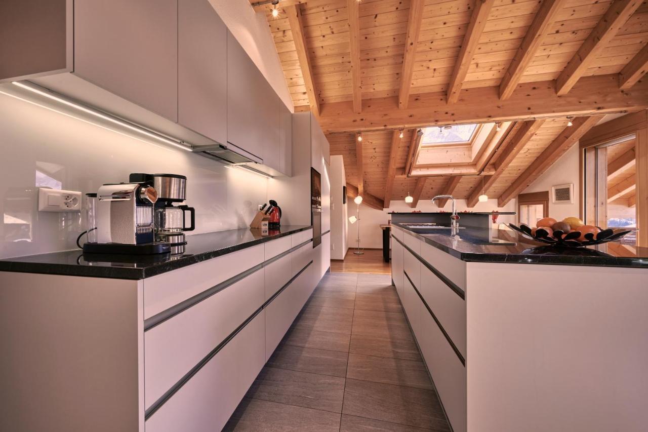 Chalet Bergfrieden Penthouse Wengen Exteriör bild
