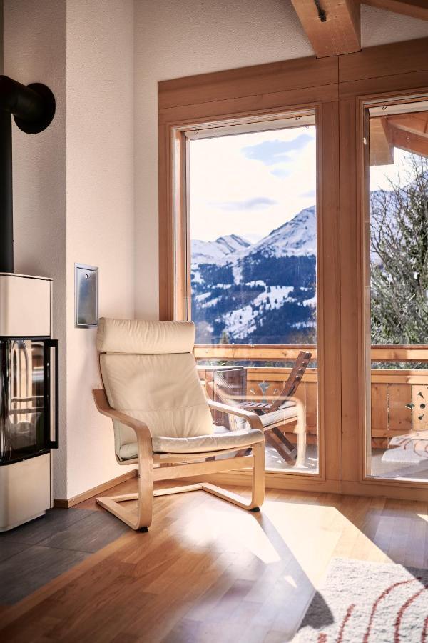 Chalet Bergfrieden Penthouse Wengen Exteriör bild